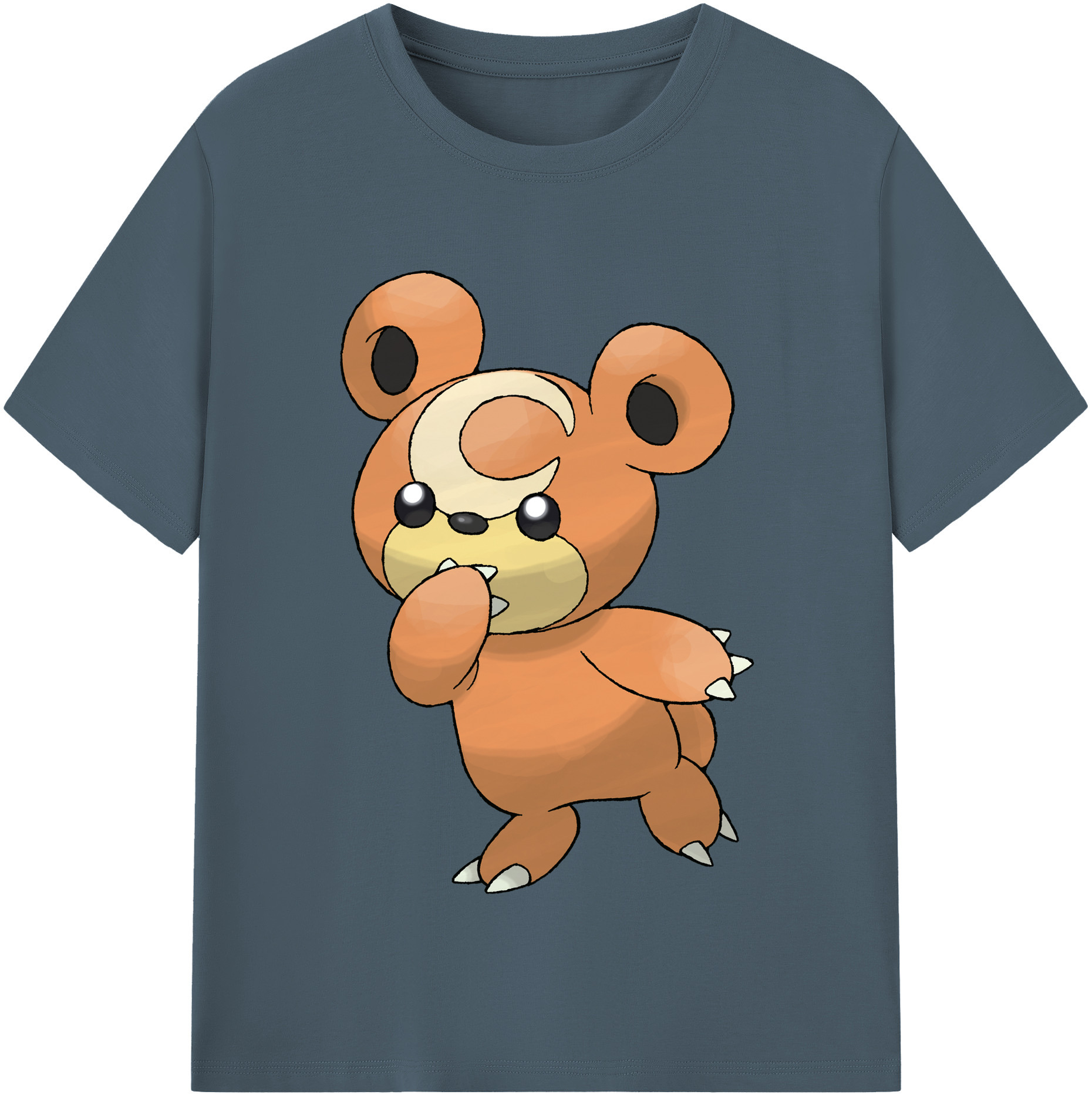（画像用） ポケットモンスター Pokémon 綿100％半袖Tシャツ（フロントプリント）